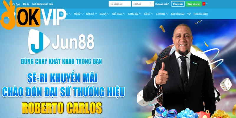 Jun88 bắt tay với OKVIP tăng cơ hội phát triển