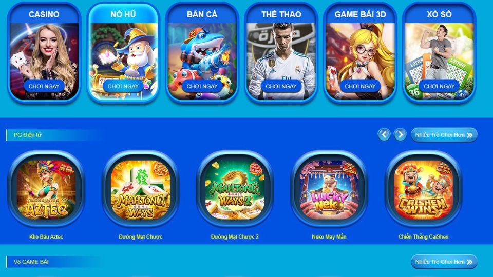 Tìm hiểu kho trò chơi đa dạng tại F8BET